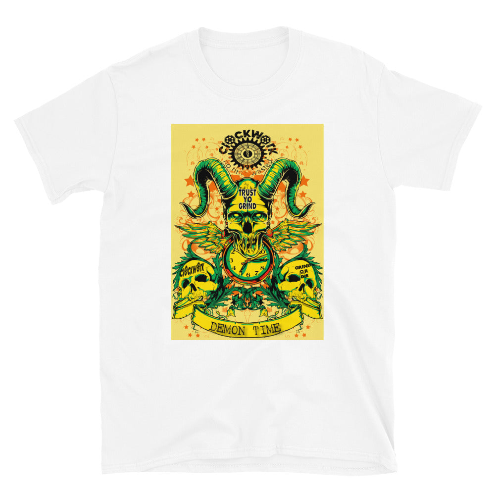 Demon Time Clockwork Short-Sleeve Unisex T-Shirt