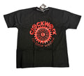 Clockwork black T-shirt Red logo