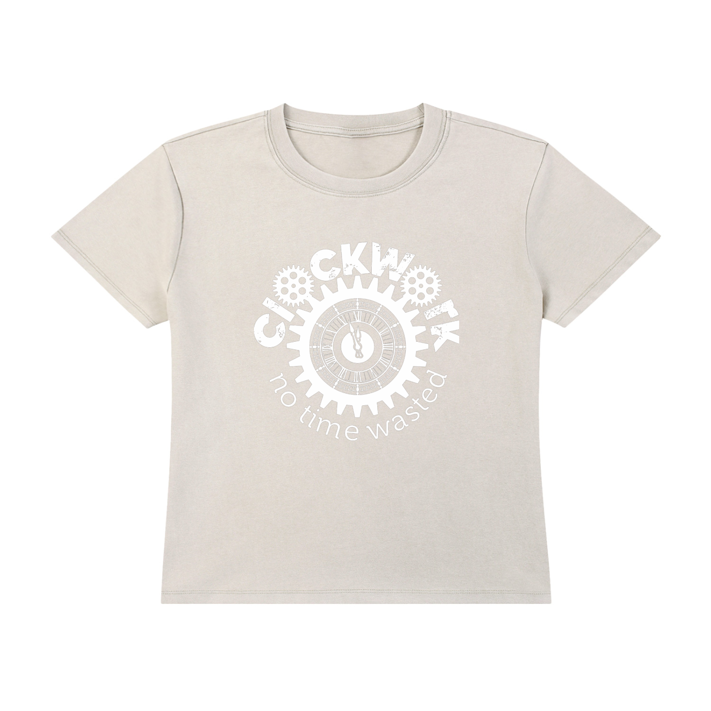 Clockwork Vintage Wash Drop Shoulder T-shirt