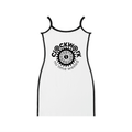 Clockwork White Women's Color Block Mini Dress