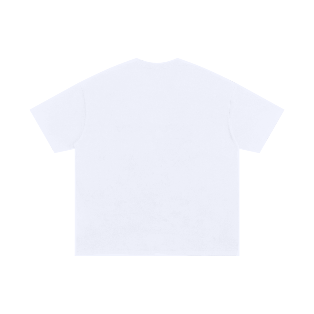 No time wasted Red black and white Unisex Oversized Cotton T-Shirt