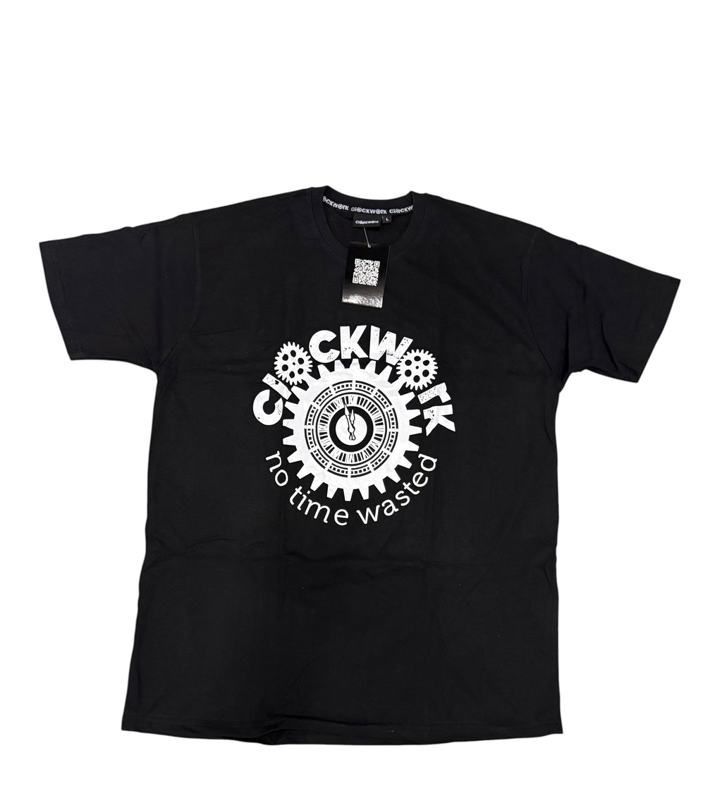 Clockwork bell runner Black T-shirt