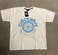 Clockwork white T-shirt baby blue