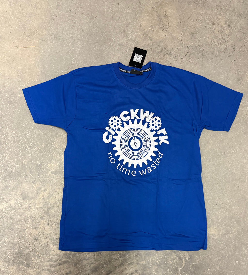 Clockwork bell runner Blue T-shirt