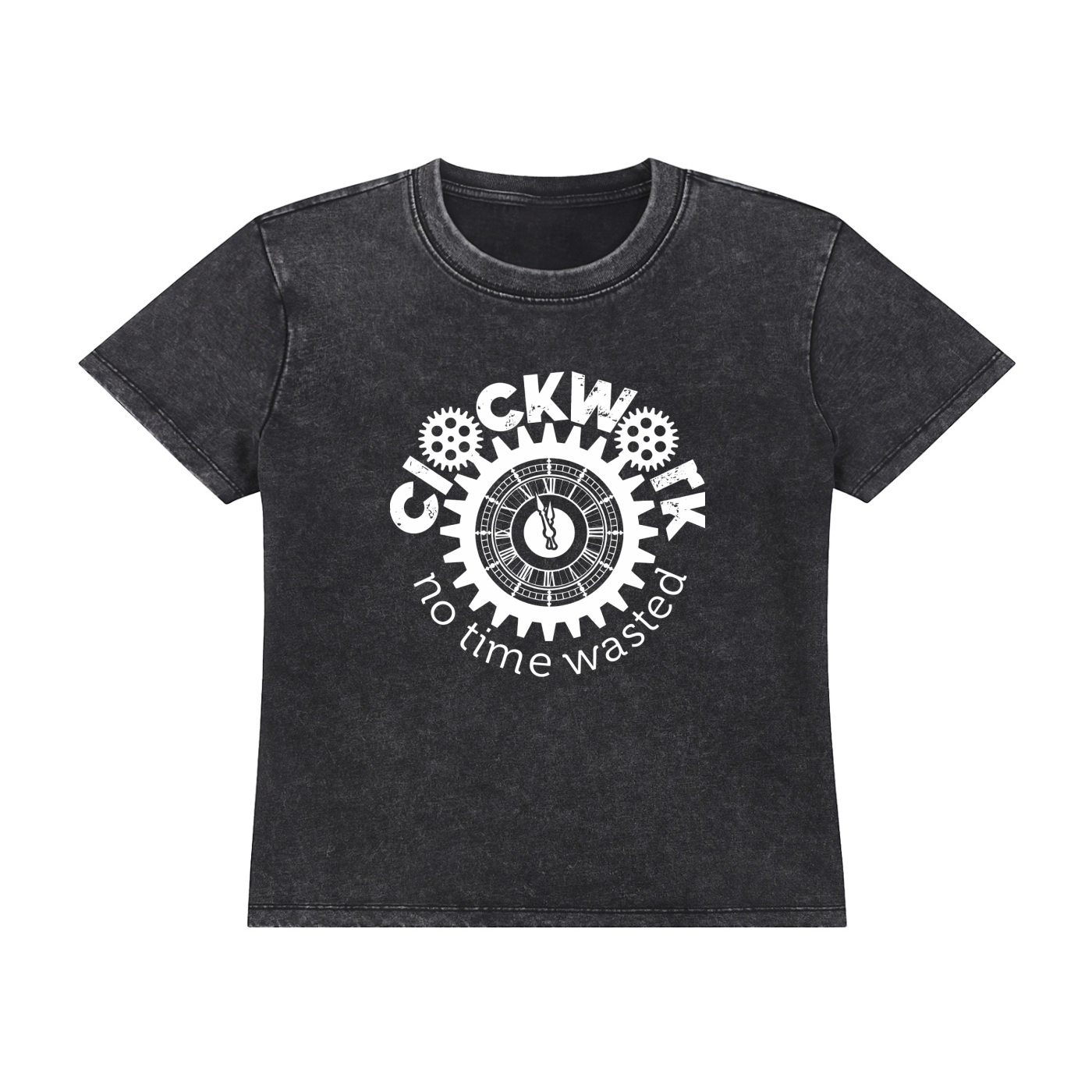 Clockwork Vintage Wash Drop Shoulder T-shirt