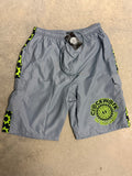 Clockwork grey and lime green shorts