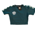 Women’s green Clockwork crop top