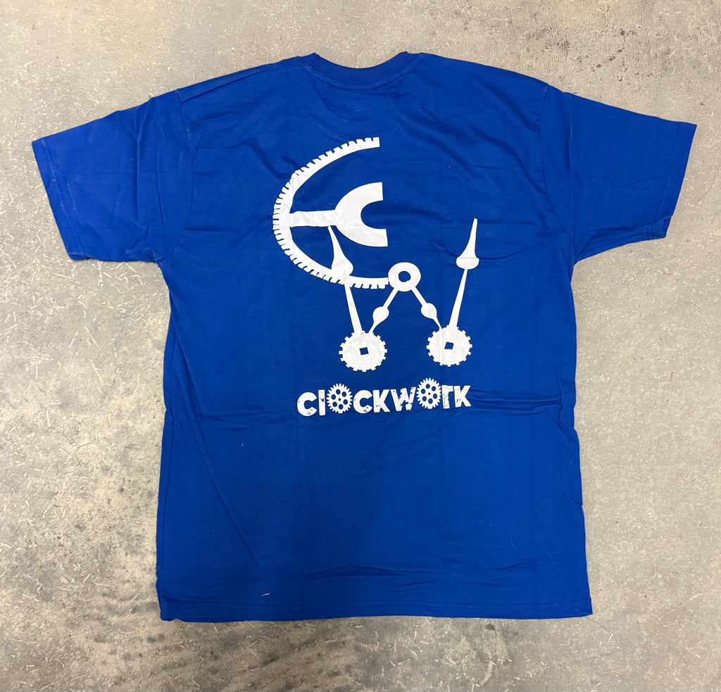 Clockwork bell runner Blue T-shirt