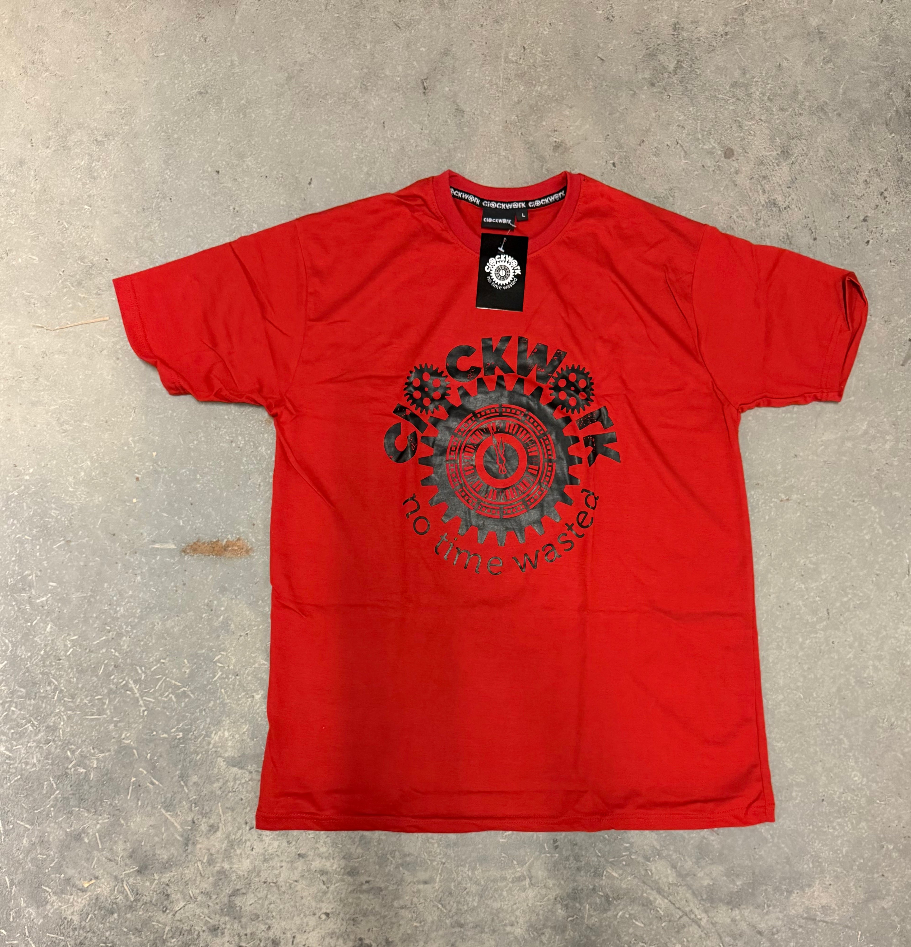 Clockwork bell runner Red T-shirt