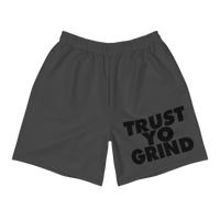 Trust Yo Grind Grey Athletic Shorts