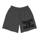Trust Yo Grind Grey Athletic Shorts