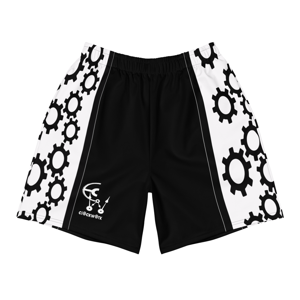 Clockwork striped Athletic Shorts
