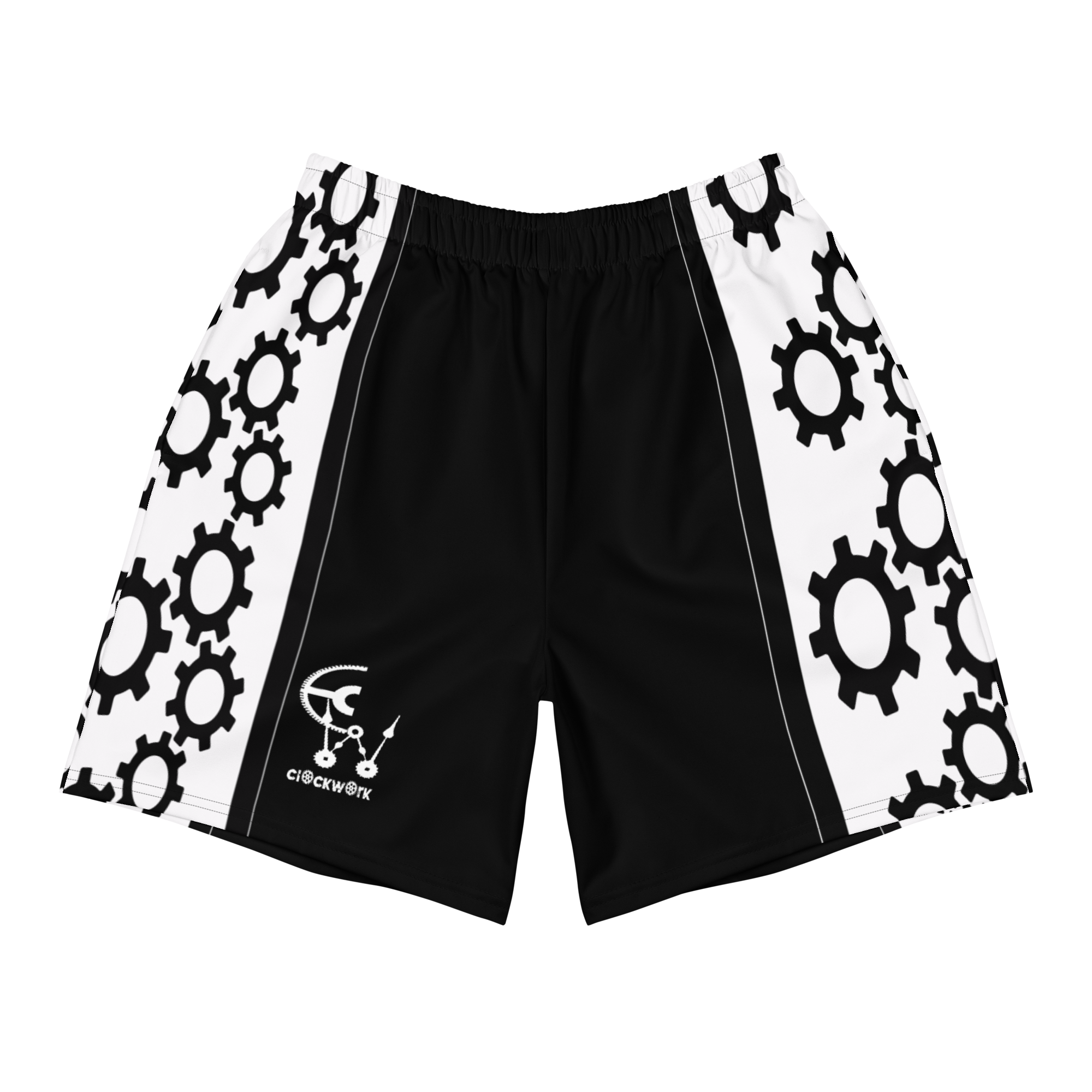 Clockwork striped Athletic Shorts