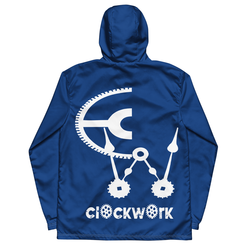 Clockwork Blue Men’s windbreaker