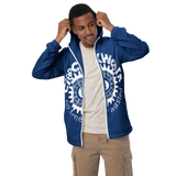 Clockwork Blue Men’s windbreaker