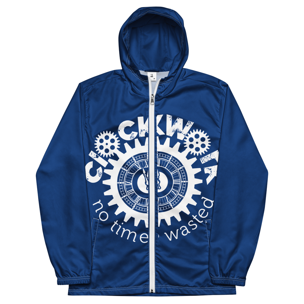 Clockwork Blue Men’s windbreaker