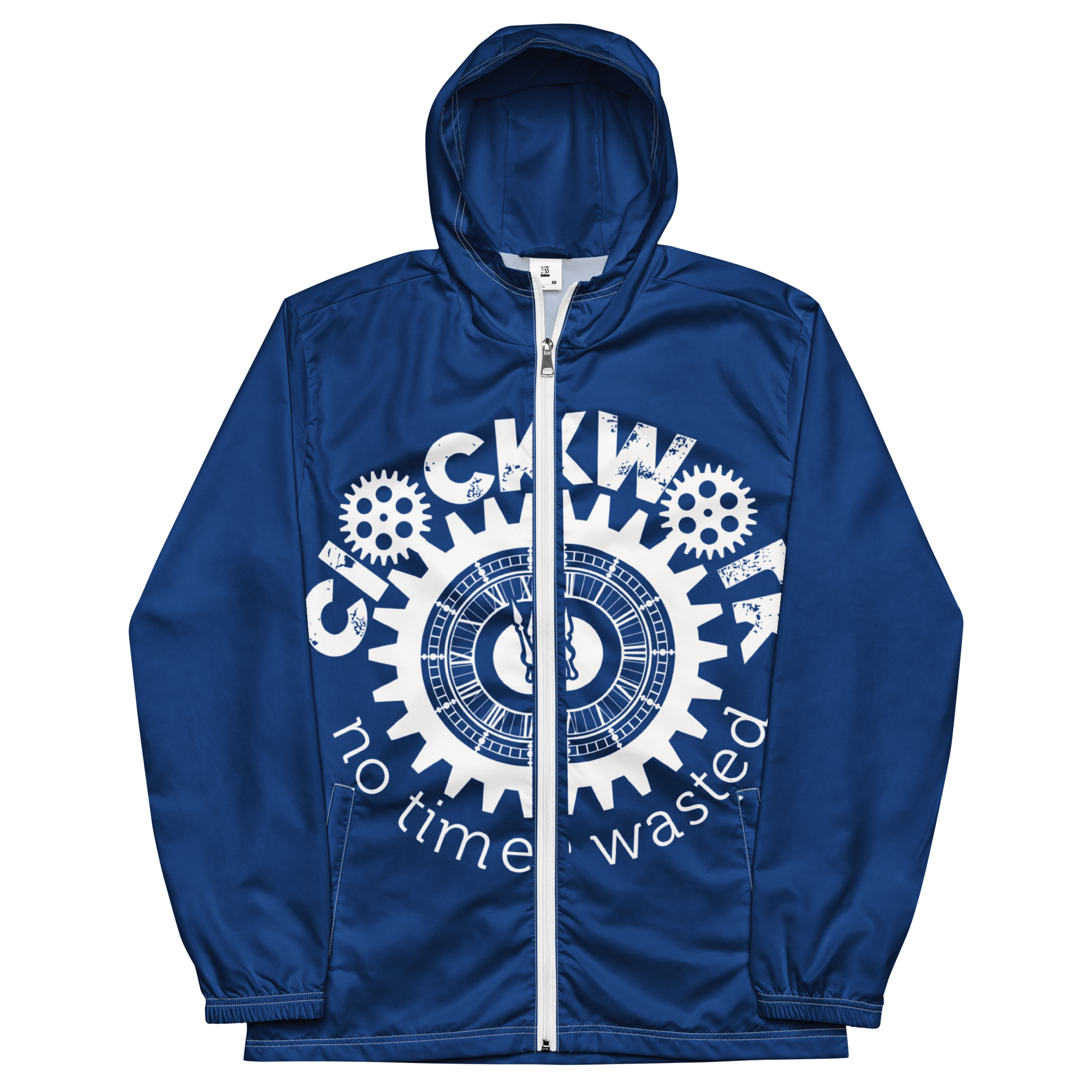 Clockwork Blue Men’s windbreaker