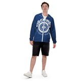 Clockwork Blue Men’s windbreaker