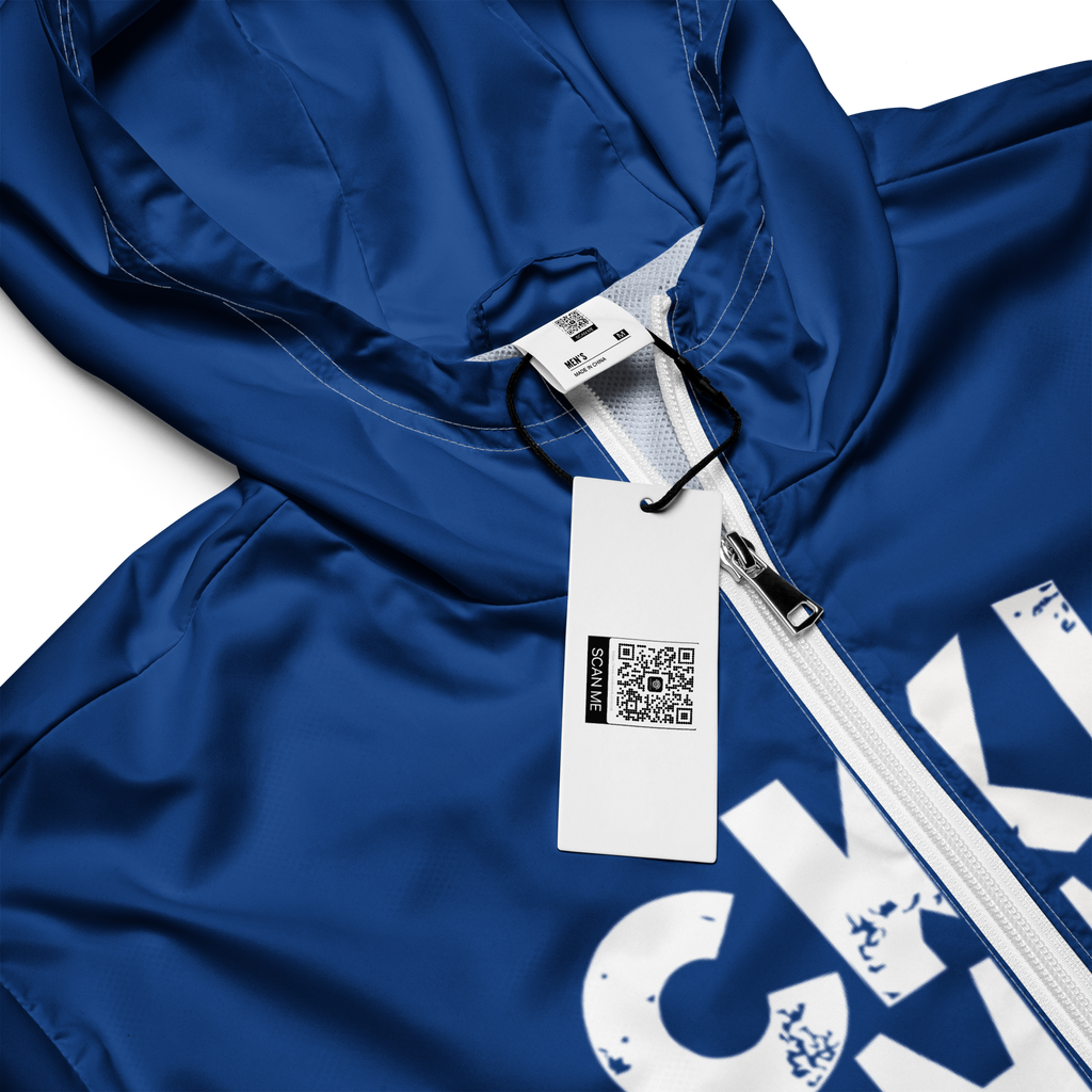 Clockwork Blue Men’s windbreaker