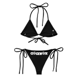 Clockwork black string bikini