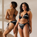 Clockwork black string bikini