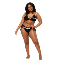 Clockwork black string bikini