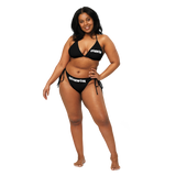 Clockwork black string bikini