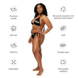 Clockwork black string bikini