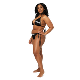 Clockwork black string bikini