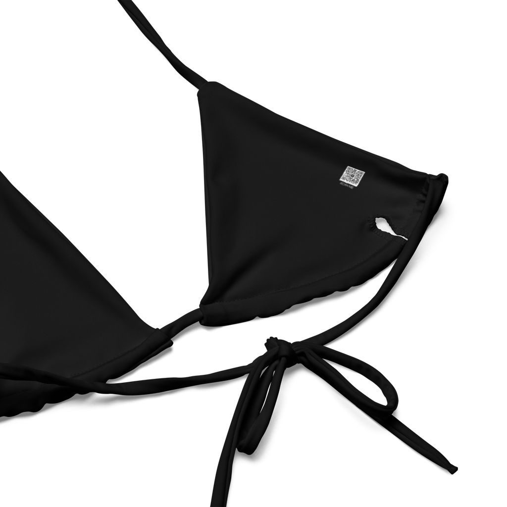 Clockwork black string bikini