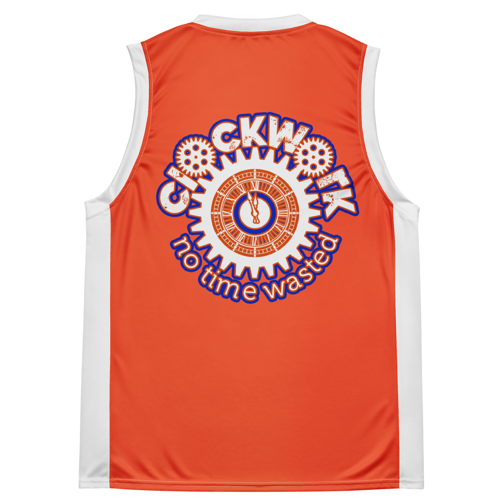 Clockwork Island Made basketball jersey