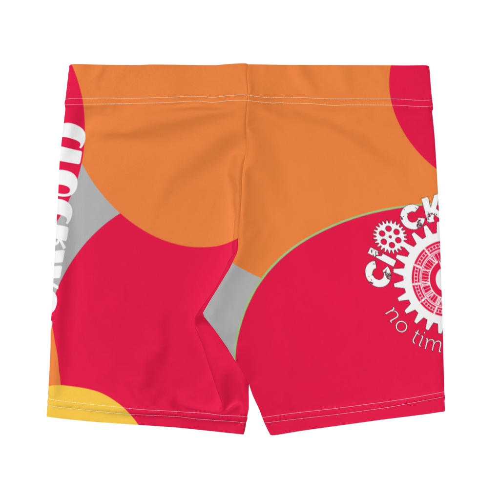 Hot Punch pink Clockwork women's Biker Shorts
