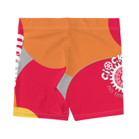 Hot Punch pink Clockwork women's Biker Shorts