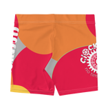 Hot Punch pink Clockwork women's Biker Shorts