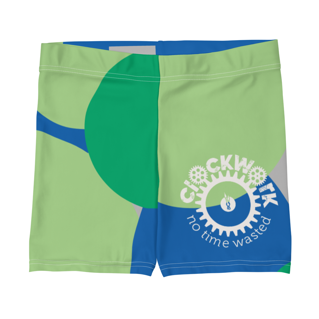 Women's Clockwork Hyper Jade biker Shorts