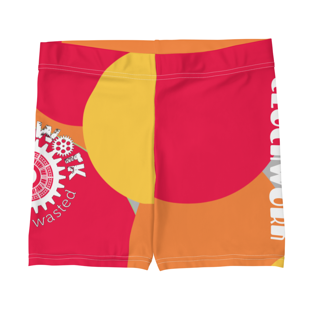 Hot Punch pink Clockwork women's Biker Shorts