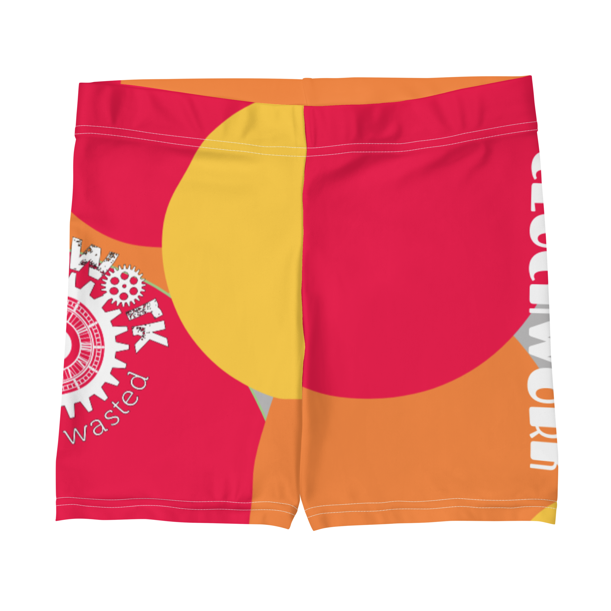 Hot Punch pink Clockwork women's Biker Shorts