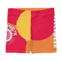 Hot Punch pink Clockwork women's Biker Shorts