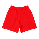 Clockwork Red Unisex Athletic Long Shorts