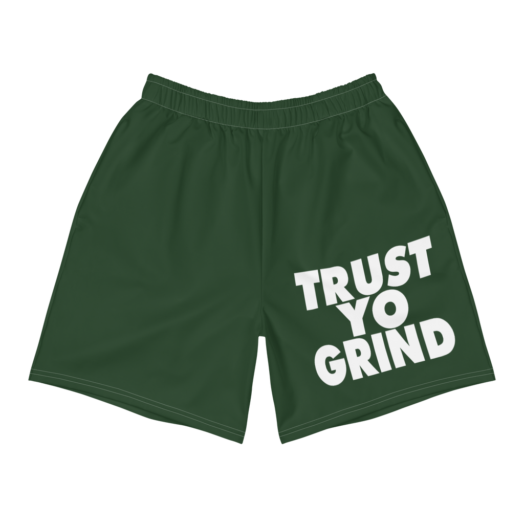 Trust Yo Grind Forest Athletic Shorts