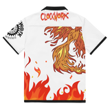 Fire Clockwork Unisex button shirt