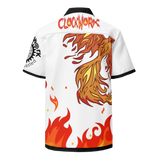 Fire Clockwork Unisex button shirt