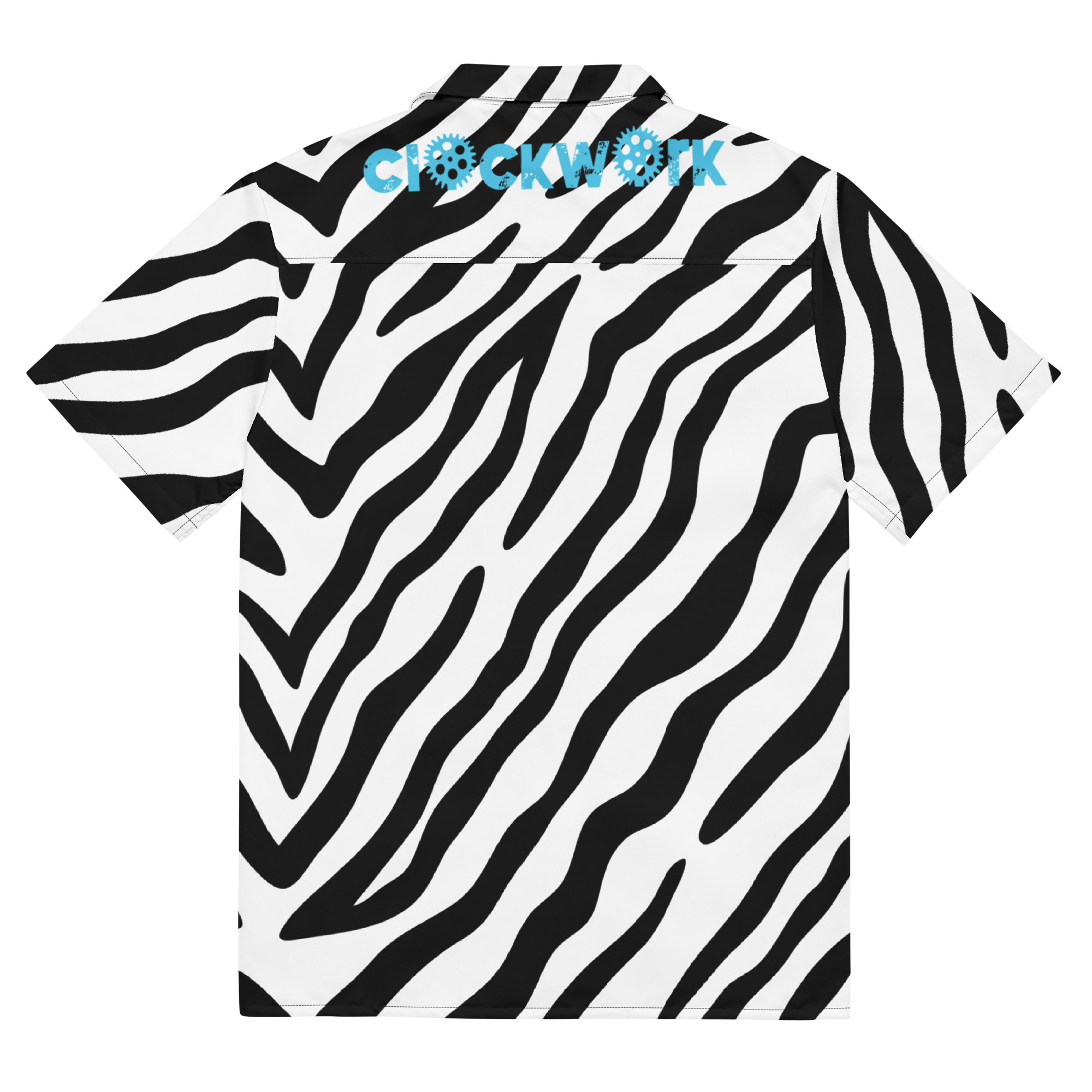 Clockwork White Tiger Unisex button shirt