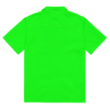 Clockwork Lime Green Unisex button shirt