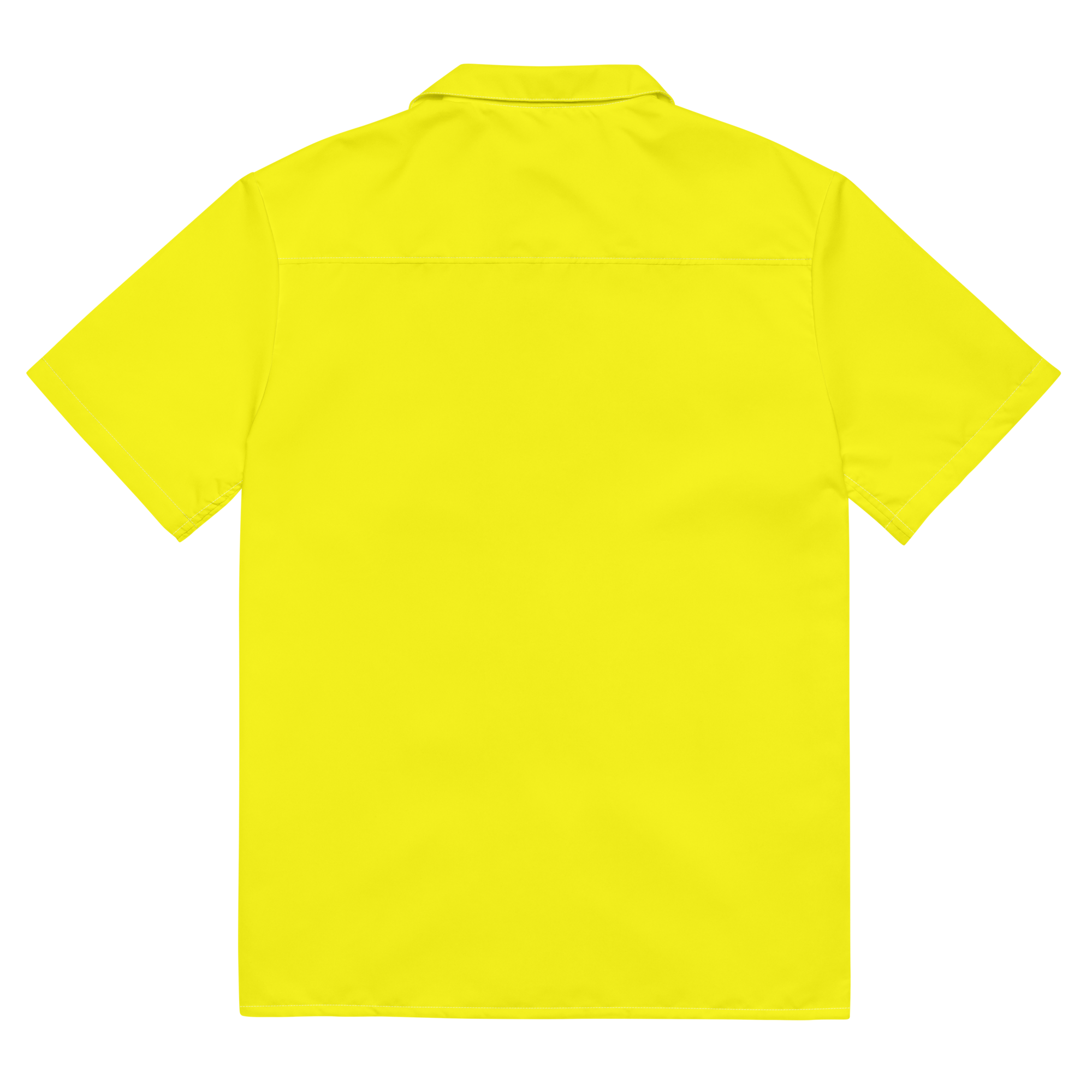 Yellow Clockwork Unisex button shirt