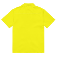 Yellow Clockwork Unisex button shirt