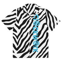 Clockwork White Tiger Unisex button shirt