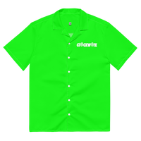 Clockwork Lime Green Unisex button shirt
