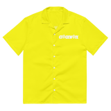 Yellow Clockwork Unisex button shirt