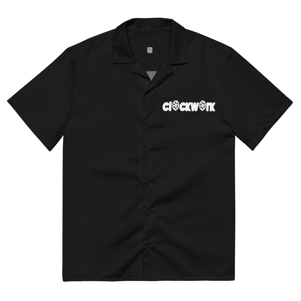 Clockwork Black button shirt